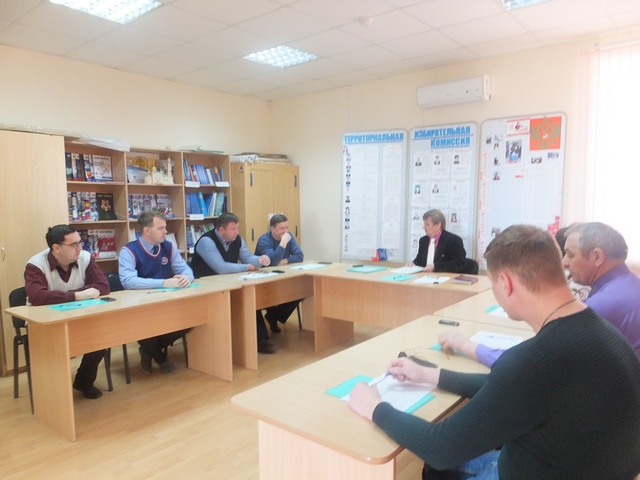 Заседание Территориальной избирательной комиссии Орловского района 29 марта 2017 года
