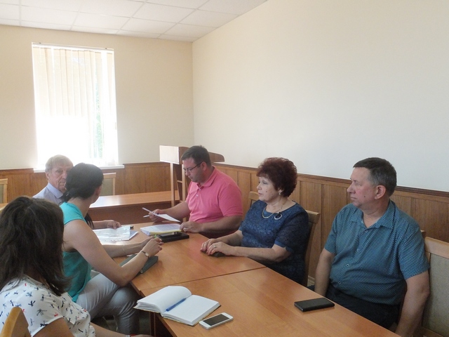 Заседание контрольно-ревизионной службы при Орловской ТИК 15 июля 2016 года