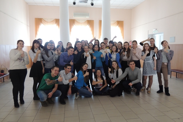 молодежное волонтерское движение «Патриоты Орловского района»  3 февраля 2017 года