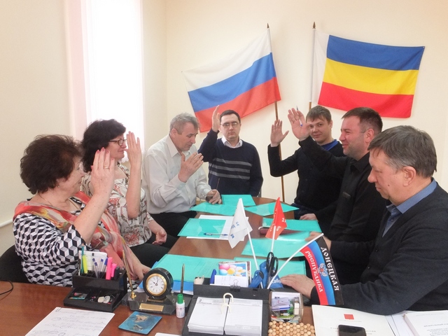 Заседание Территориальной избирательной комиссии Орловского района 02 апреля 2018 года
