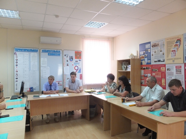 Заседание Территориальной избирательной комиссии Орловского района 01 августа 2018 года