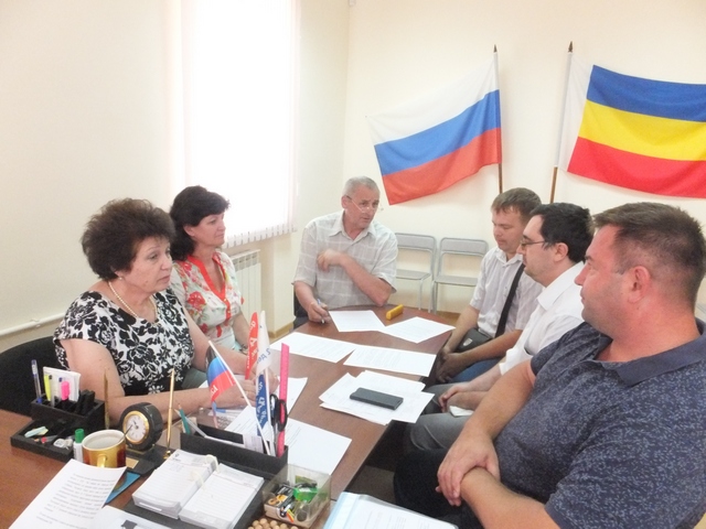 Заседание Территориальной избирательной комиссии Орловского района 10 августа 2018 года